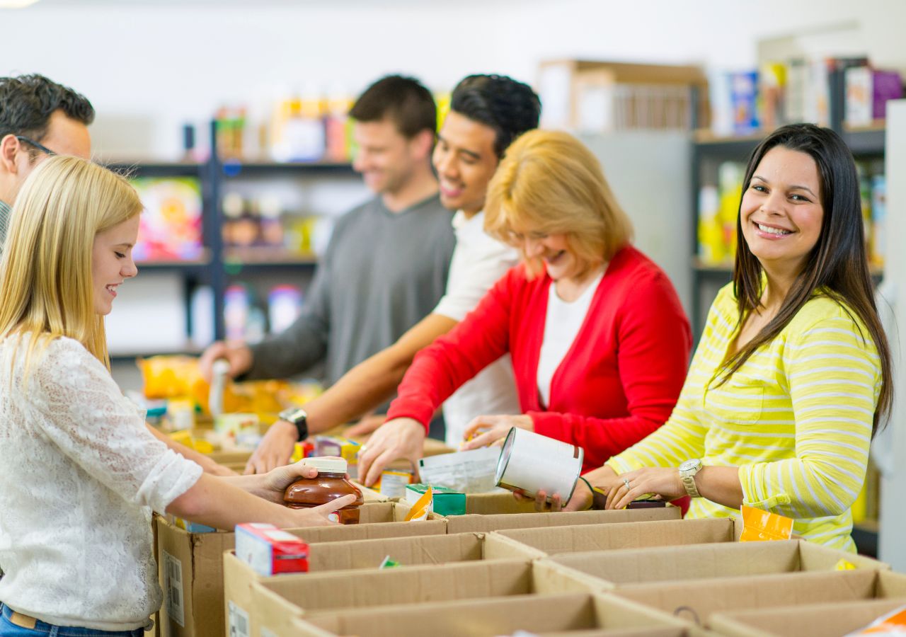 4 Ways Volunteering Can Help Your Professional Career Photo of food bank to illustrate 4 Ways Volunteering Can Help Your Professional Career