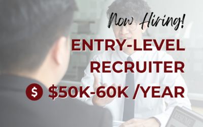 Now Hiring: Entry-Level Recruiter – Victorville,CA