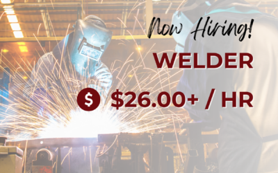 Now Hiring: Welder – Adelanto, CA
