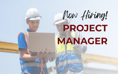 Now Hiring: Project Manager – Adelanto, CA