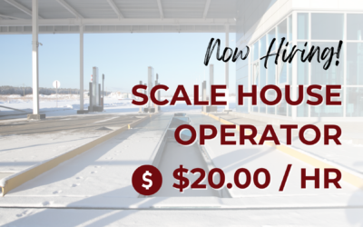 Now Hiring: Scale House Operator – Apple Valley, CA
